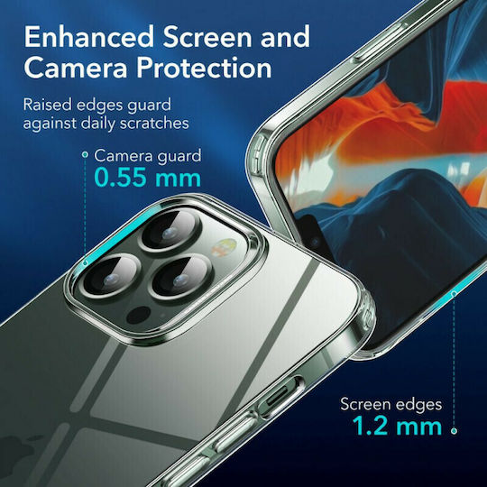 ESR Project Zero Back Cover Silicone 1.45mm Transparent (iPhone 13 Pro)