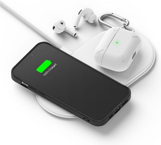 Ringke Air S Back Cover Σιλικόνης 1.3mm Μαύρο (iPhone 12 mini)