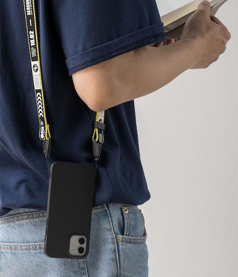 Ringke Air S Back Cover Σιλικόνης 1.3mm Μαύρο (iPhone 12 mini)