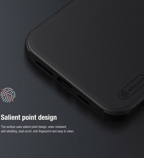 Nillkin Super Frosted Shield Задна корица Пластмаса Черен (iPhone 13 Pro)