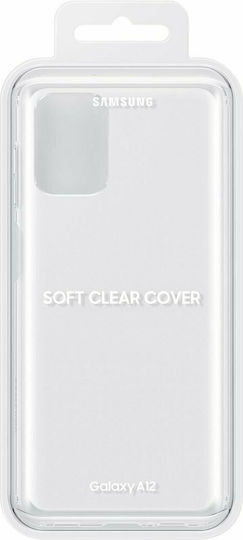 Samsung Soft Clear Cover Black Back Cover Silicone Black (Galaxy A12)
