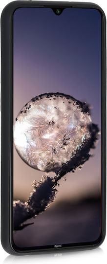 Hurtel Umschlag Rückseite Silikon Schwarz (Redmi Note 8T)