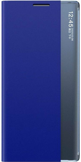 Hurtel Sleep Book Synthetic Leather / Plastic Blue (Galaxy A32 4G)