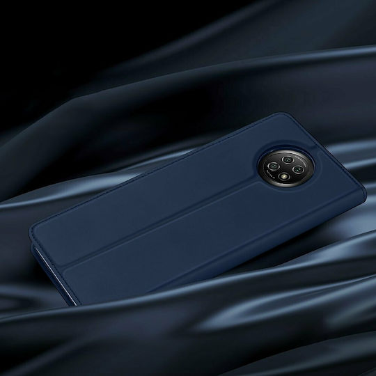 Dux Ducis Skin Pro Book Synthetic Leather Blue (Redmi Note 9T)