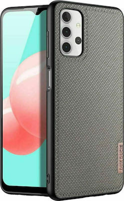 Dux Ducis Fino Silicone / Fabric Back Cover Green (Galaxy A32 5G)