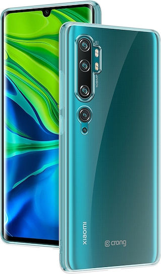 Crong Slim 0.8mm Back Cover Silicone 0.8mm Transparent (Xiaomi Mi Note 10 / Mi Note 10 Pro)