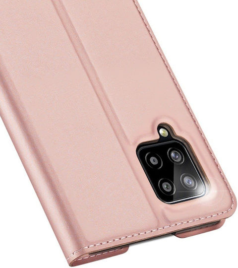Dux Ducis Skin Pro Book Δερματίνης Ροζ Χρυσό (Galaxy A42)