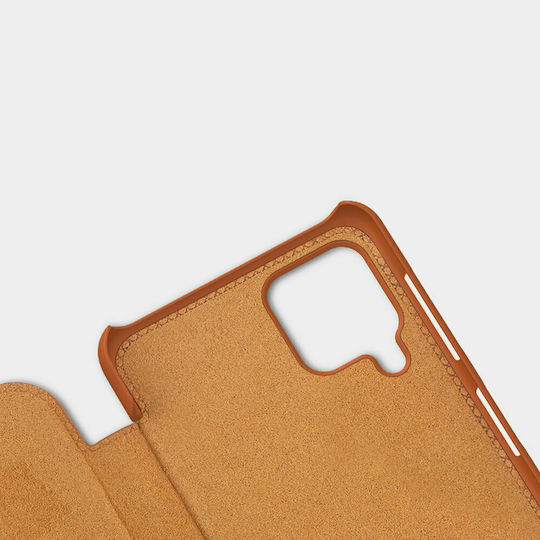 Nillkin Qin Book Synthetic Leather Brown (Galaxy A22 4G)