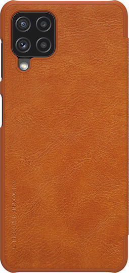 Nillkin Qin Book Synthetic Leather Brown (Galaxy A22 4G)