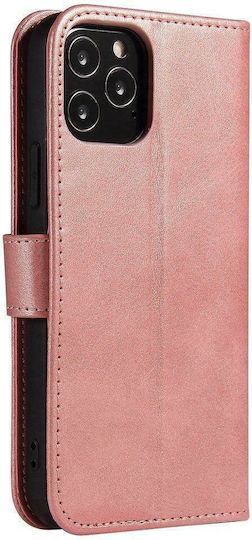 Hurtel Elegant Magnet Book Δερματίνης Ροζ (Galaxy A32 5G)