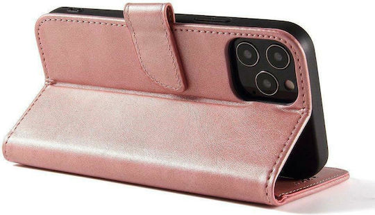 Hurtel Elegant Magnet Book Δερματίνης Ροζ (Galaxy A32 5G)