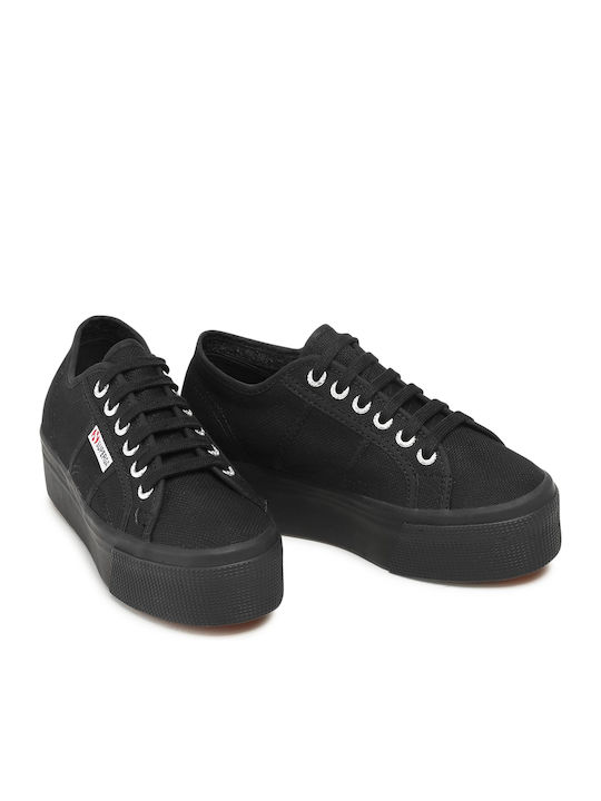 Linea Up And Down Femei Flatforms Adidași Negre