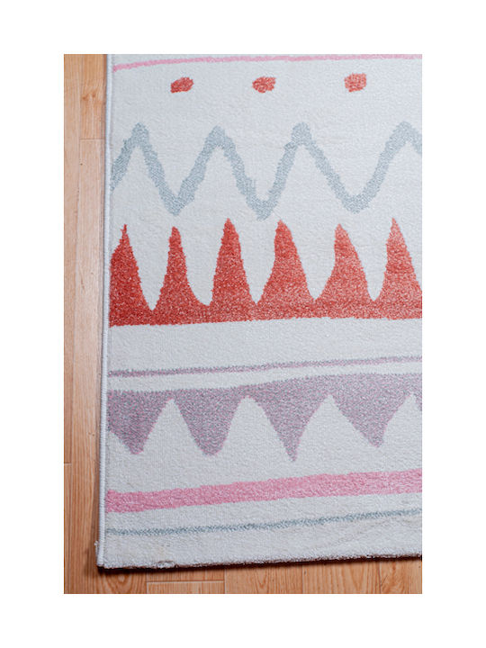 Klonaras 355 Παιδικό Χαλί Pink 133x190cm Πάχους 10mm