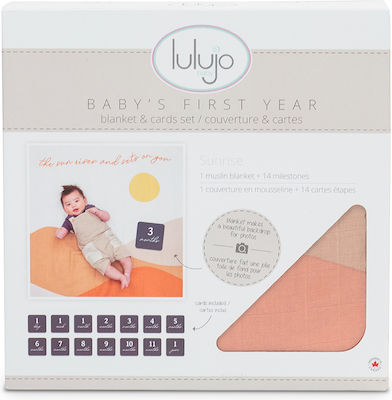 Lulujo Baby Photography Sheet Sun Rises