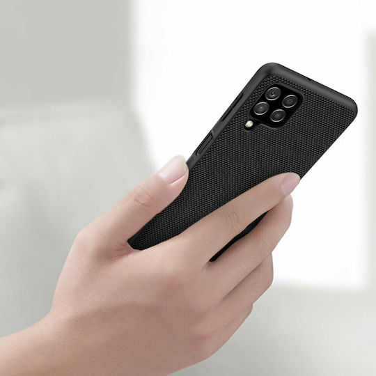 Nillkin Textured Hard Back Cover Plastic Negru (Galaxy A22 4G - Galaxy A22 4G)
