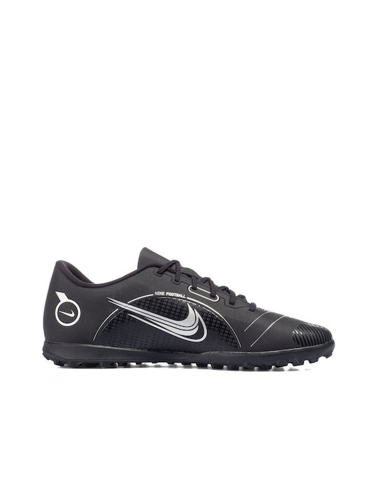 Nike Vapor 14 Club TF Ψηλά Ποδοσφαιρικά Παπούτσια με Σχάρα Μαύρα