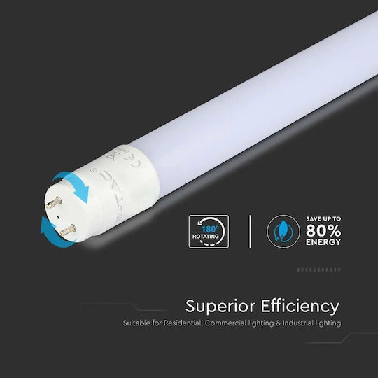 V-TAC VT-062 LED Bulb 7.5W Fluorescent Type 60εκ. for Socket G13 and Shape T8 Cool White 850lm