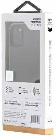 Uniq Vesto Hue Back Cover Silicone 2mm White (iPhone 11 Pro Max)