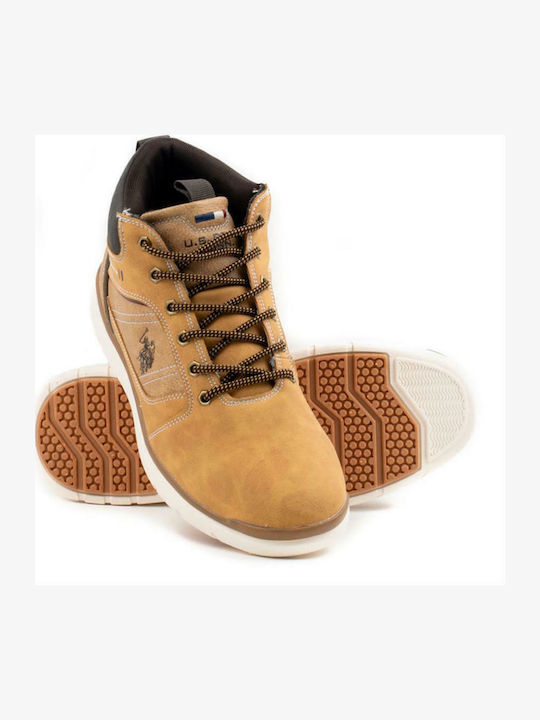 Beige Herrenstiefel