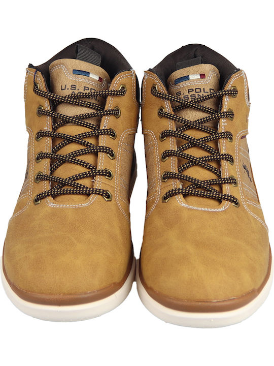 Beige Herrenstiefel