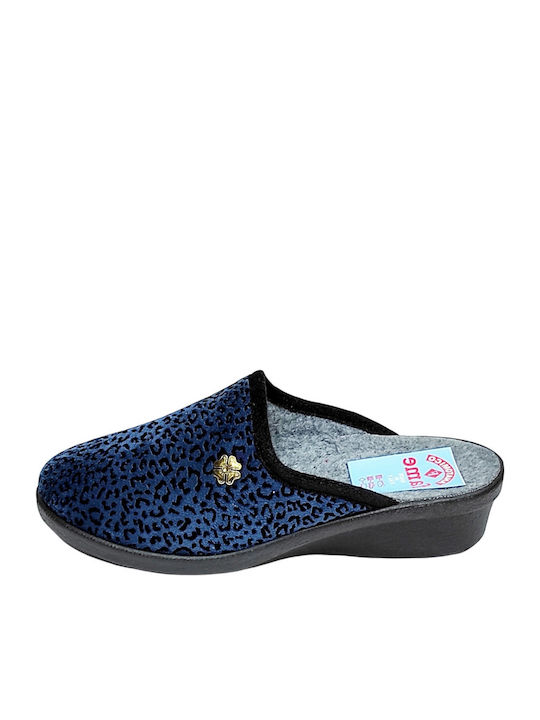 FAME Anatomic Women's Slippers In Blue Colour