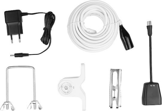 Sonora Terra Digital 230-0080 Outdoor TV Antenna (Requires Power Supply) White