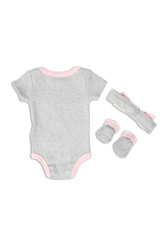 Nike Baby-Strampler Grau Nike Baby-Strampler Grau