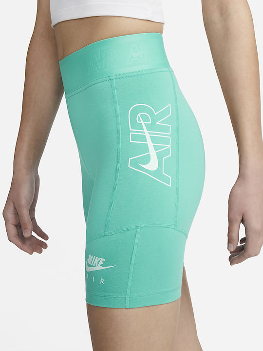 Air Women's Bike Training Legging High Waisted Washed Teal