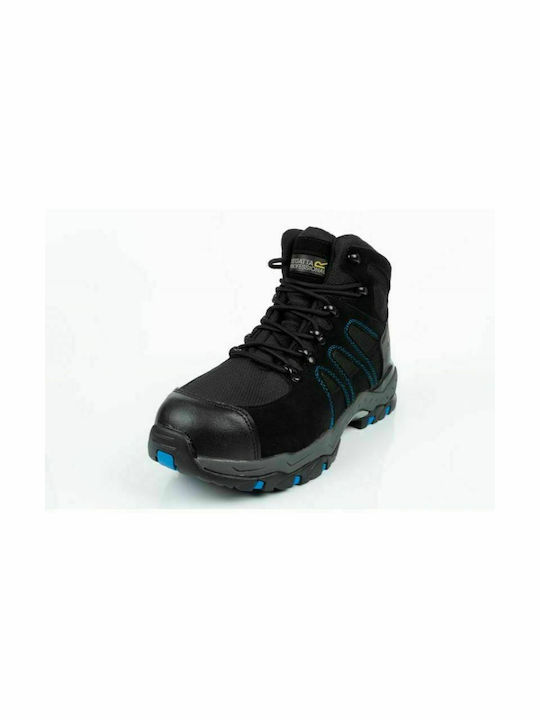 Regatta Pro Downburst Boots Safety Black S1P with Certification (M),SRC