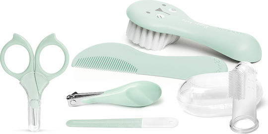 Suavinex Set de îngrijire pentru bebeluși Hygge Rabbit Green 7buc