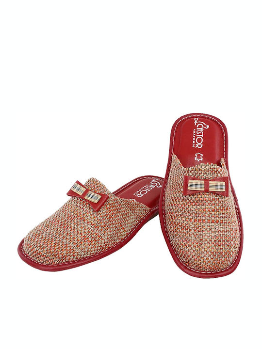 Castor Anatomic 5501 Anatomic Women's Slippers In Red Colour