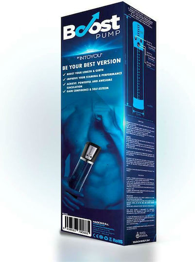 IntoYou Boost Pumps PSX09 Pompa Penis cu Vibratie Transparent