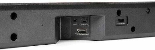 Polk Audio Signa S4 Soundbar 3.1.2 Bluetooth και HDMI 160W με Ασύρματο Subwoofer και Τηλεχειριστήριο Μαύρο