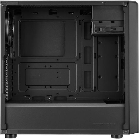 CoolerMaster Elite 500 ODD Midi Tower Компютърна кутия със страничен прозорец Черен