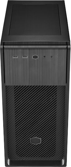 CoolerMaster Elite 500 ODD Midi Tower Компютърна кутия със страничен прозорец Черен