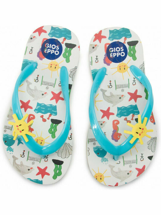 Șlapi pentru copii Flip Flops Albastru deschis Venlo