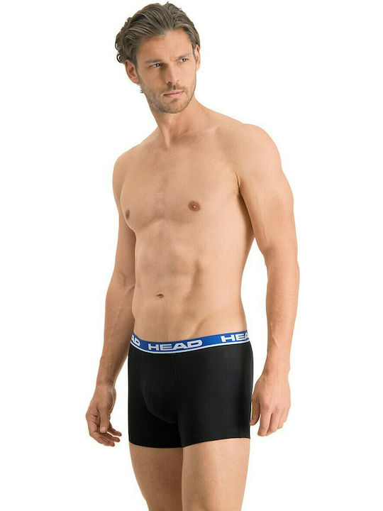 Herren Boxershorts Schwarz 2Packung