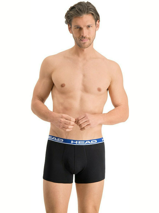 Herren Boxershorts Schwarz 2Packung