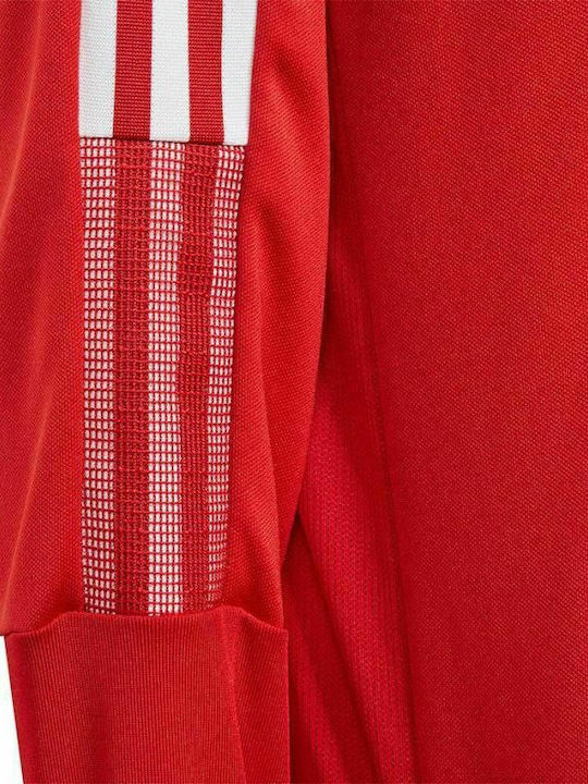 Kids' Shirt Long Sleeve Red Tiro
