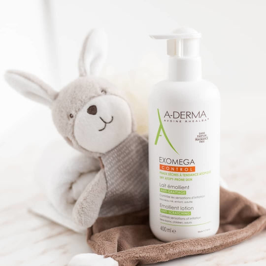 A-Derma Exomega Control Emollient Lotion Balm για Ατοπική Δερματίτιδα 400ml