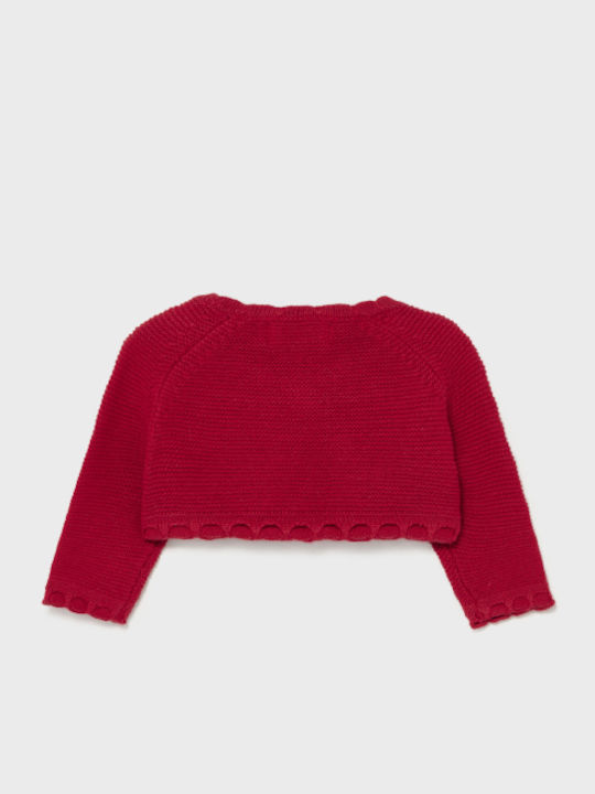 Cardigan pentru copii Roșie