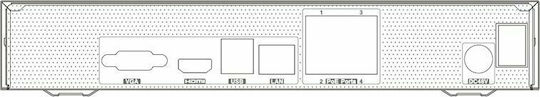 TVT TD-3104B1-4P Καταγραφικό NVR 4 Καναλιών με Ανάλυση Full HD+
