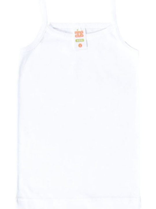 Nina Club 00 Kids' Undershirt Tank Top White