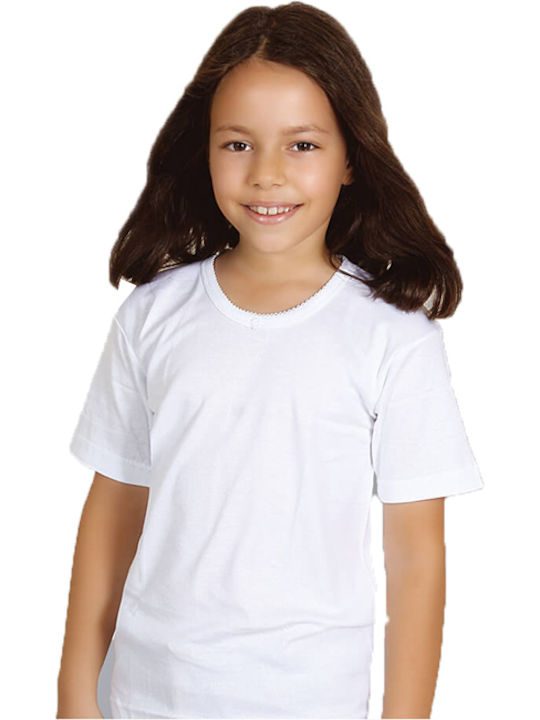 Namaldi Kids' Undershirt Short-sleeved White