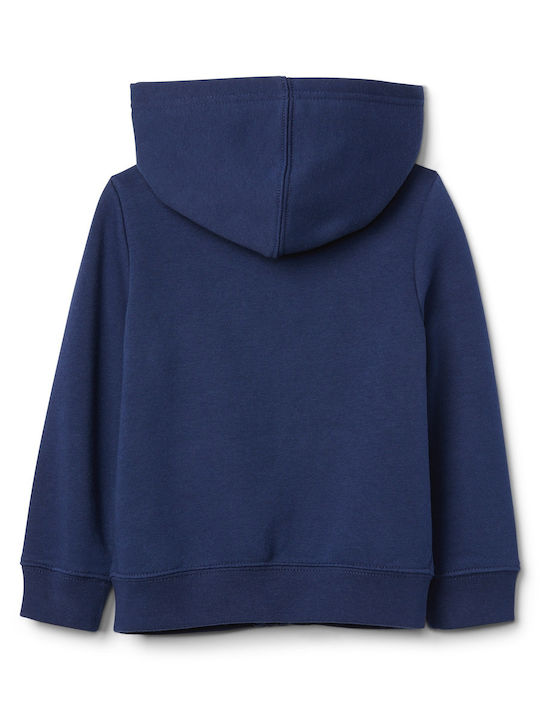 GAP Kids Sweatshirt Cardigan with Hood Blue