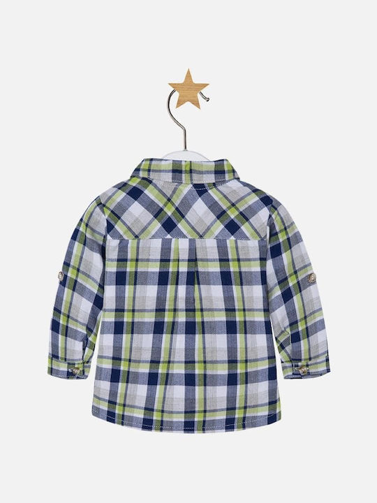 Mayoral Kids Checked Shirt Multicolour