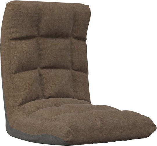 Multifunctional Bean Bag Chair Waterproof Brown 50x64x58cm
