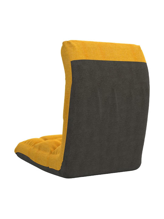 Multifunctional Bean Bag Chair Waterproof Mustard 50x64x58cm