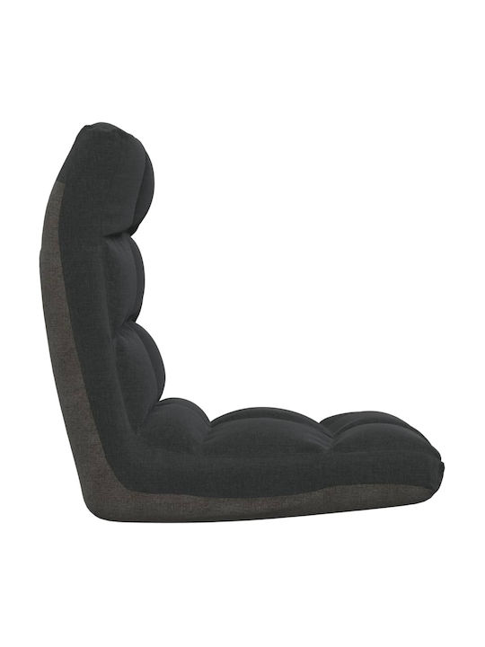 Multifunctional Bean Bag Chair Waterproof Black 50x64x58cm
