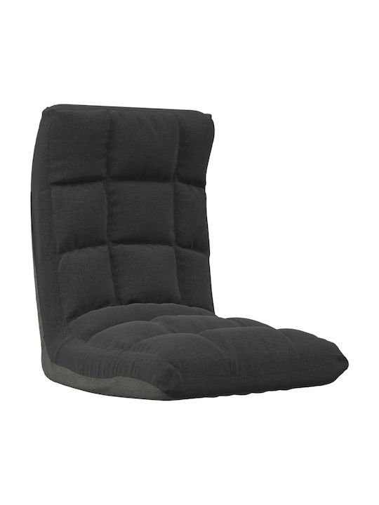 Multifunctional Bean Bag Chair Waterproof Black 50x64x58cm